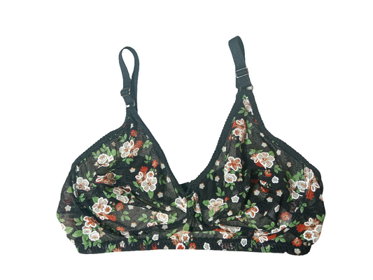 Pack of 3 Printed net Bra