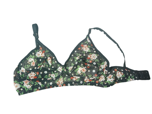 Pack of 3 Printed net Bra